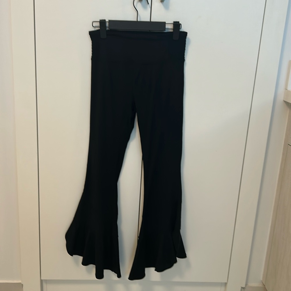 Free People flare capri pants